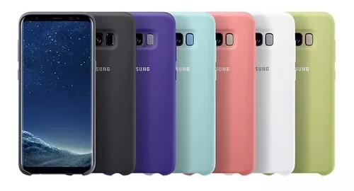 Funda Samsung Silicone Cover S8 Plus Original + Vidrio 3d