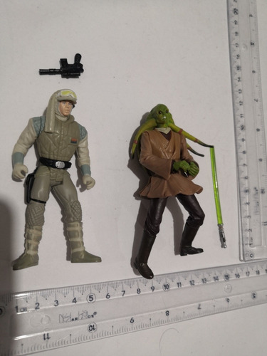 Luke Skywalker Hoth Kit Fisto Jedi Star Wars Loose 1990 (Usado)