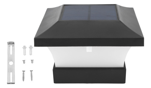 Luces Led Fence Post Solar Capital, Blancas, 2000 Mah, Ip65