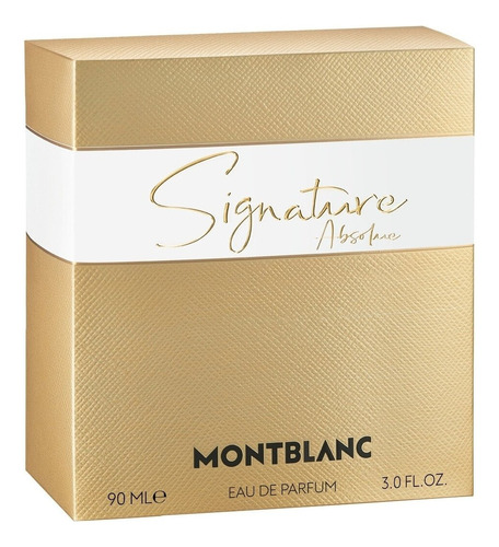 Signature Montblanc Absolue 90 Ml Nuevo, Sellado, Original!!