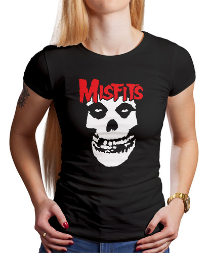 Polo Dama Misfits Face (d0503 Boleto.store)