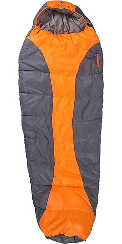 Stansport Glacier Mummy Sleeping Bag 3.1 Lb, Naranja, 86  L 