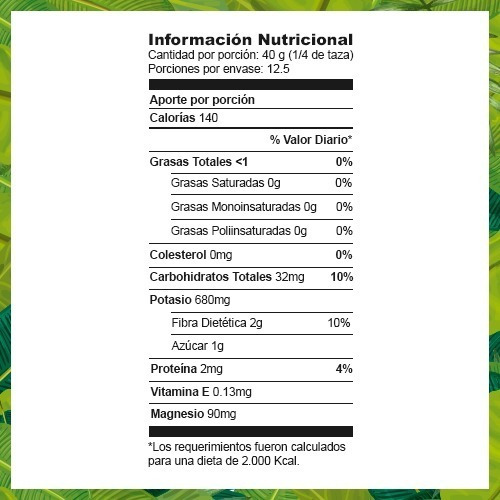 Harina De Cambur Verde Sin Gluten Harinana 500g (x 3 Unid)
