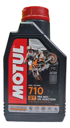 Aceite Motul 710 2t 1l