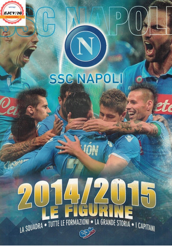 Álbum Ssc Napoli 2014/2015 Completo, Pegado