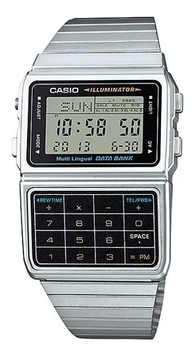 Reloj Casio Vintage Databank Calculadora Dbc-611