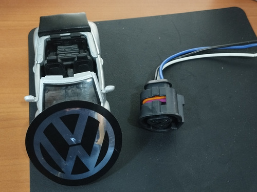 Conector Sensor Temperatura Radiador Volkswagen Gol Fox 