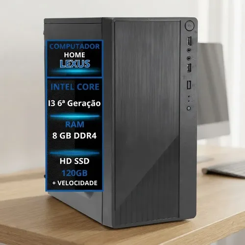 Computador Intel I3 6a Geração 8gb Ssd120gb Win 11 Pro | MercadoLivre