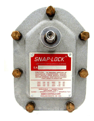 New Namco Ea800-10155 Snap Lock Limit Switch Ea80010155 Bbx
