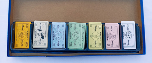 Monopoly Edición Disney Pixar, Incompleto: Ojo, Para Partes (Usado)