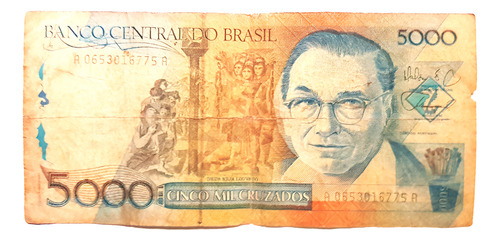 Brasil 6 Billetes Distintos Valores De Cruzados. Descripción (Usado)