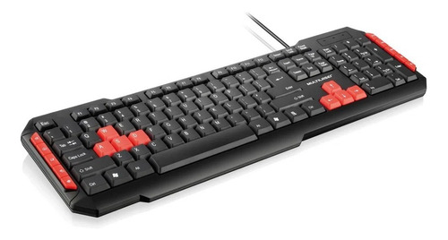 Teclado Multimídia Slim Multilaser Usb Pc Ps4 Ps3 Smart Tv
