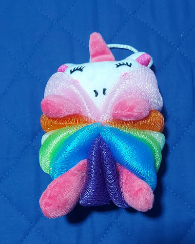 Esponja Baño Malla Ducha Infantil Para Niños Diseños (1uni)