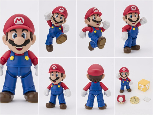 Super Mario Bross Sh Figuarts Bandai Original Nintendo