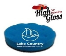 Lake Country Pad Esp Ccs Blue Finish 3  X 7/8 - Highgloss Ro