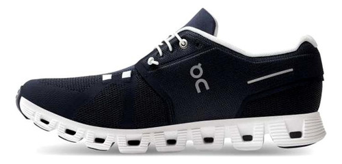 Zapatillas On Cloud 5 Hombre Midnight White Running Suiza