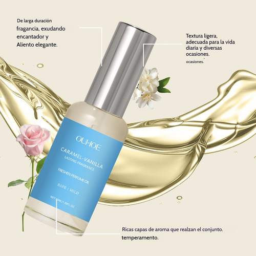 Aceite De Perfume De Vainilla Caramelizada