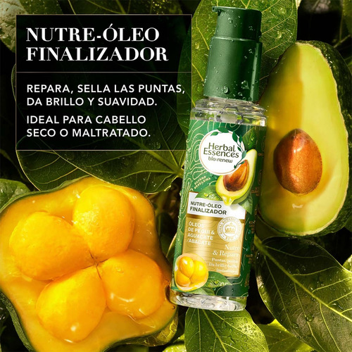 Aceite Capilar Reparador Herbal Essences Bio Renew 95 Ml