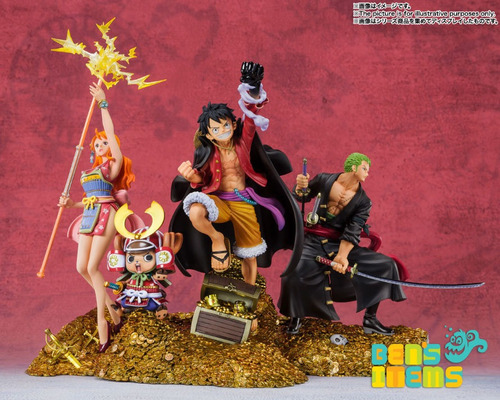 Figuarts Zero Luffy & Chopper Wt100 Daikaizoku Hyakkei