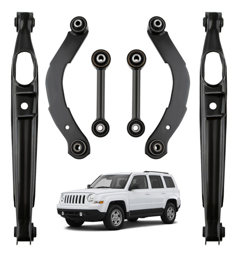 Kit Brazos Control Trasero Jeep Patriot Latitude 2012 2.0l