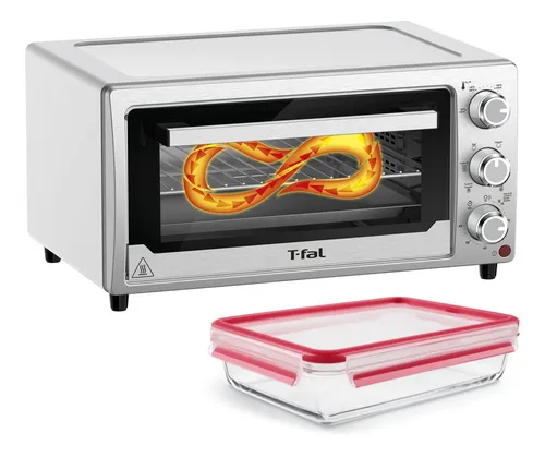Horno Eléctrico Freidor T-fal Turbo Air 16l Inox + Regalo