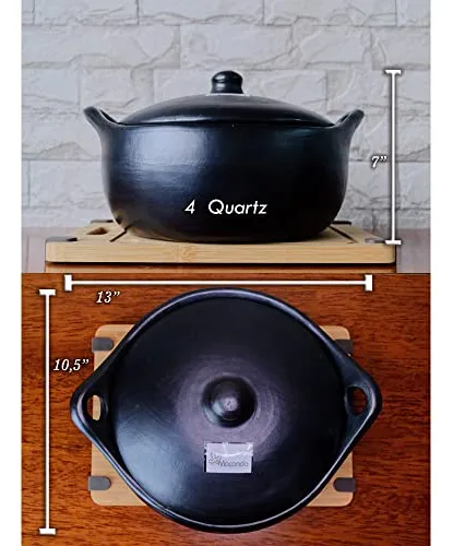 Macondo Ancient Pot Chamba, Guiso Plano Mediano (4 Cuartos D