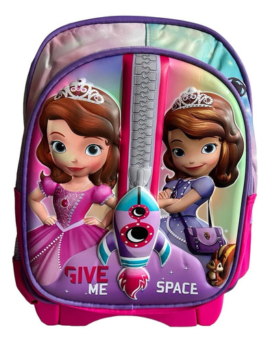 Mochila De Kinder Con Ruedas Para Niña Frozen, Sofía, Unicornio, Niña (Reacondicionado)