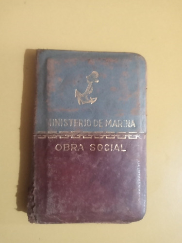 Carnet Ministerio De Marina Obra Social 