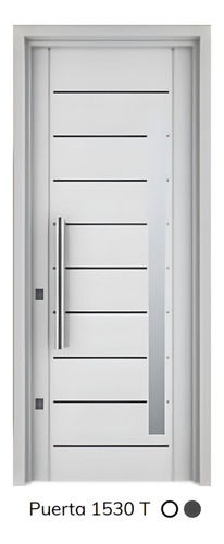 Puerta Seguridad Chapa Inyectada 90x200 Atex Mod 1530t