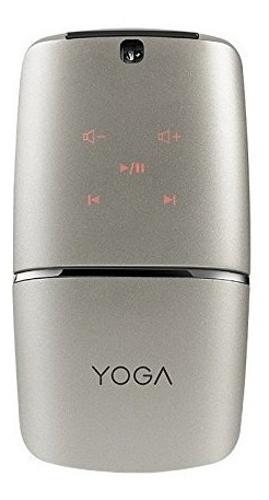 Lenovo Yoga Mouse, Plateado, Ultra Delgado 13.5mm, Bisagra G