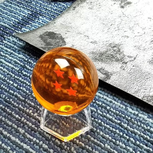 Esfera Del Dragón De 4 Estrellas Con Pedestal