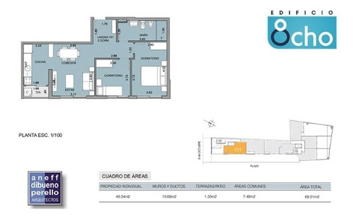 Venta Apartamento! 2 Dormitorios La Blanqueada! Estrena 2021