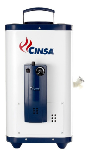 Calentador De Agua Cinsa Rápida Recuperación 1serv,6l/min,lp Color Blanco