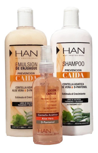 Kit Prevención Caida ( Shampoo + Acondicionador + Loción)