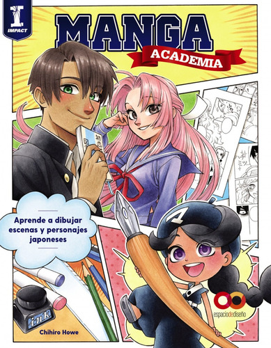 Libro Academia Manga. Aprende A Dibujar Escenas Y Personajes
