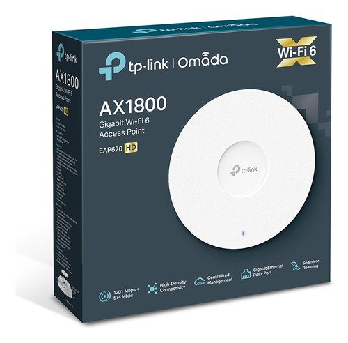 Punto De Acceso Inalambrico Tp-link Ax1800 Wi-fi6 Eap620-hd 