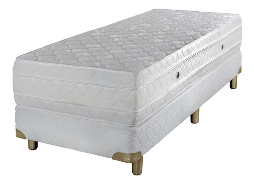 Sommier Colchon E-nights 9102 Espuma Alta Densidad 1 Plaza