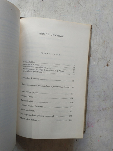 Historia De Los Presidentes Argentinos (2° Parte): G. Levene (Usado)