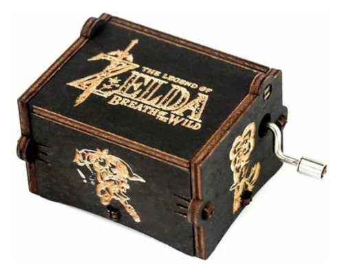 Caja Musical Manivela Zelda