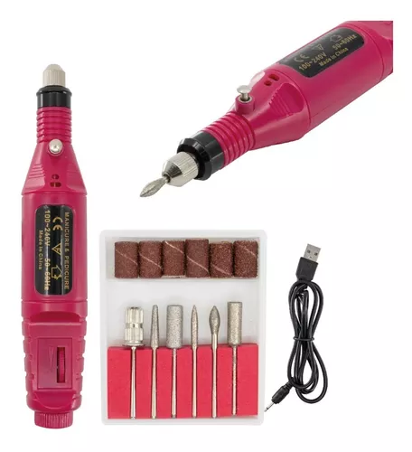 Torno De Uñas Profesional Electrico Para Manicura Hz-D01 15.000rpm