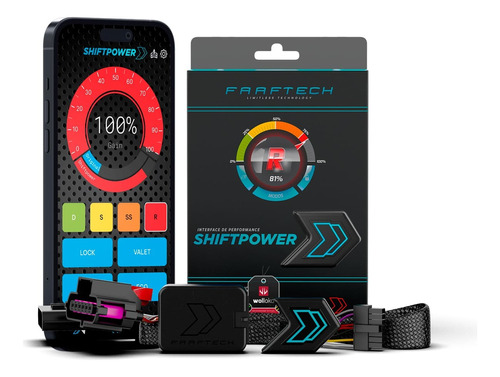 Módulo Acelerador Pedal Shiftpower Bluetooth C/ App 4.0 