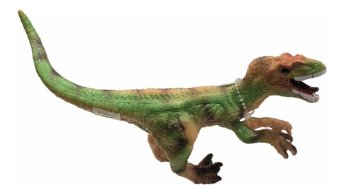 Dinosaurio Velociraptor Con Sonido Soft Blando 20cm 