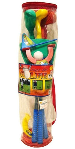Jogo De Golfe Com Sacola Bag Brinquedo Braskit