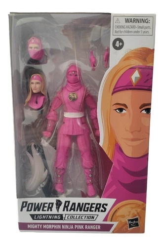 Ranger Rosa Power Rangers Mighty Morphin Lightning Collectio