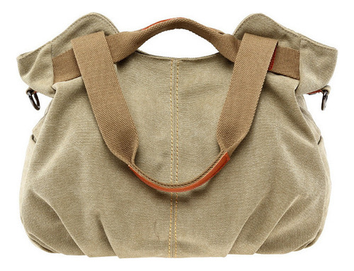 Bolso Vintage Hobo Daily De Lona Con Correa Para El Hombro 2