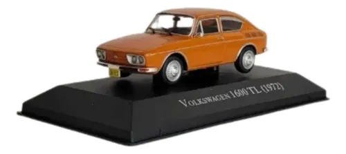 Miniatura Volkswagen 1600 Tl (72) Metal Caixa Acrilica 1/43