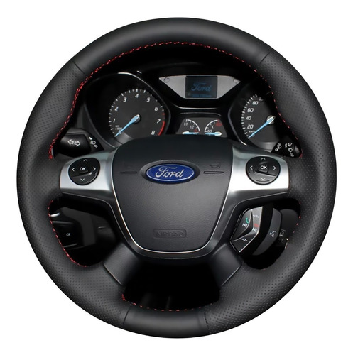 Funda Cubre Volante Ford Escape Focus 2012 A 2016 Piel Real 
