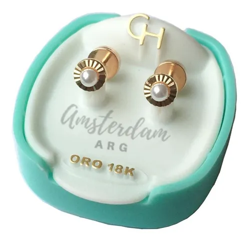 comprar Abridores De Oro 18kt Marca Ch Chinito 119 ...amsterdamarg..