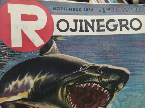 Revista Rojinegro 1952 6 Ejemplares