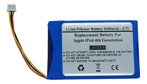 Bateria De Repuesto Para iPod De 4ª Generacion, 616-0183, 61